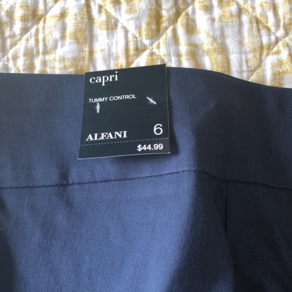 Alfani tummy control capris NWT from Macy’s - Picture 3 of 3